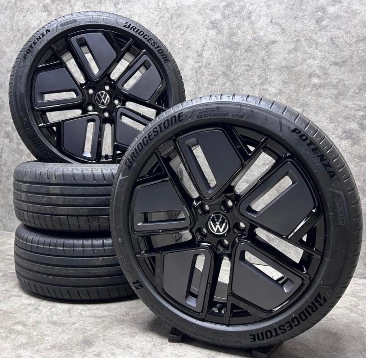 VW T-Roc R-Line 19 inch Velgen Set York Black 2026, Gebruikt, Velg(en), Personenwagen, Ophalen