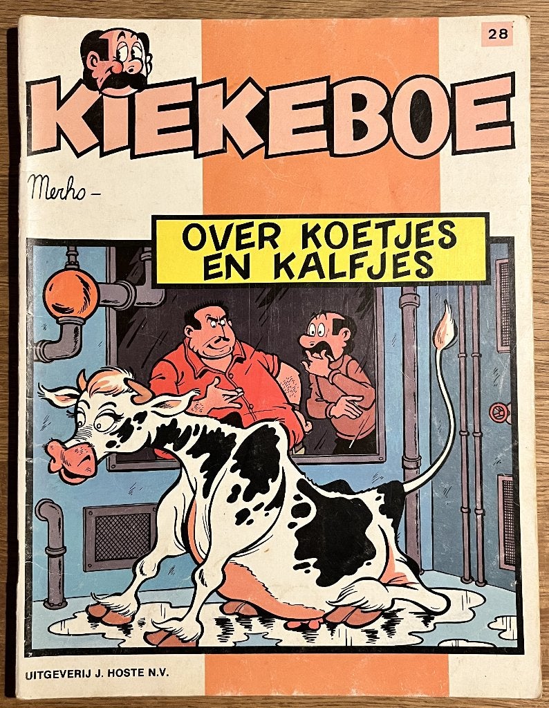 Kiekeboe - Over koetjes en kalfjes - 28 1e dr (1985) Strip, Meerdere stripboeken, Ophalen of Verzenden, Gelezen