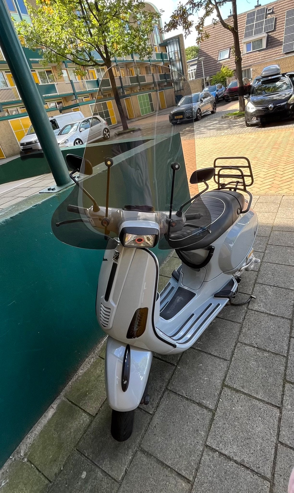 Vespa LX 50 - Inclusief windscherm en bagagerek, Ophalen, Gebruikt, Maximaal 45 km/u, Benzine