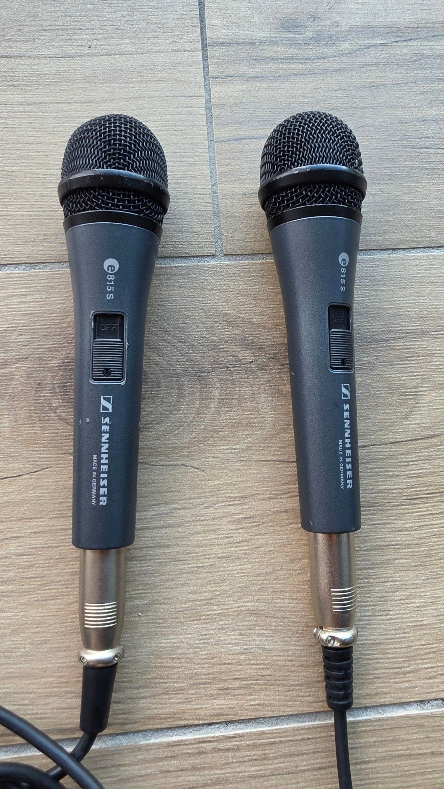 2x sennheiser  met kabel, Ophalen, Gebruikt, Zangmicrofoon