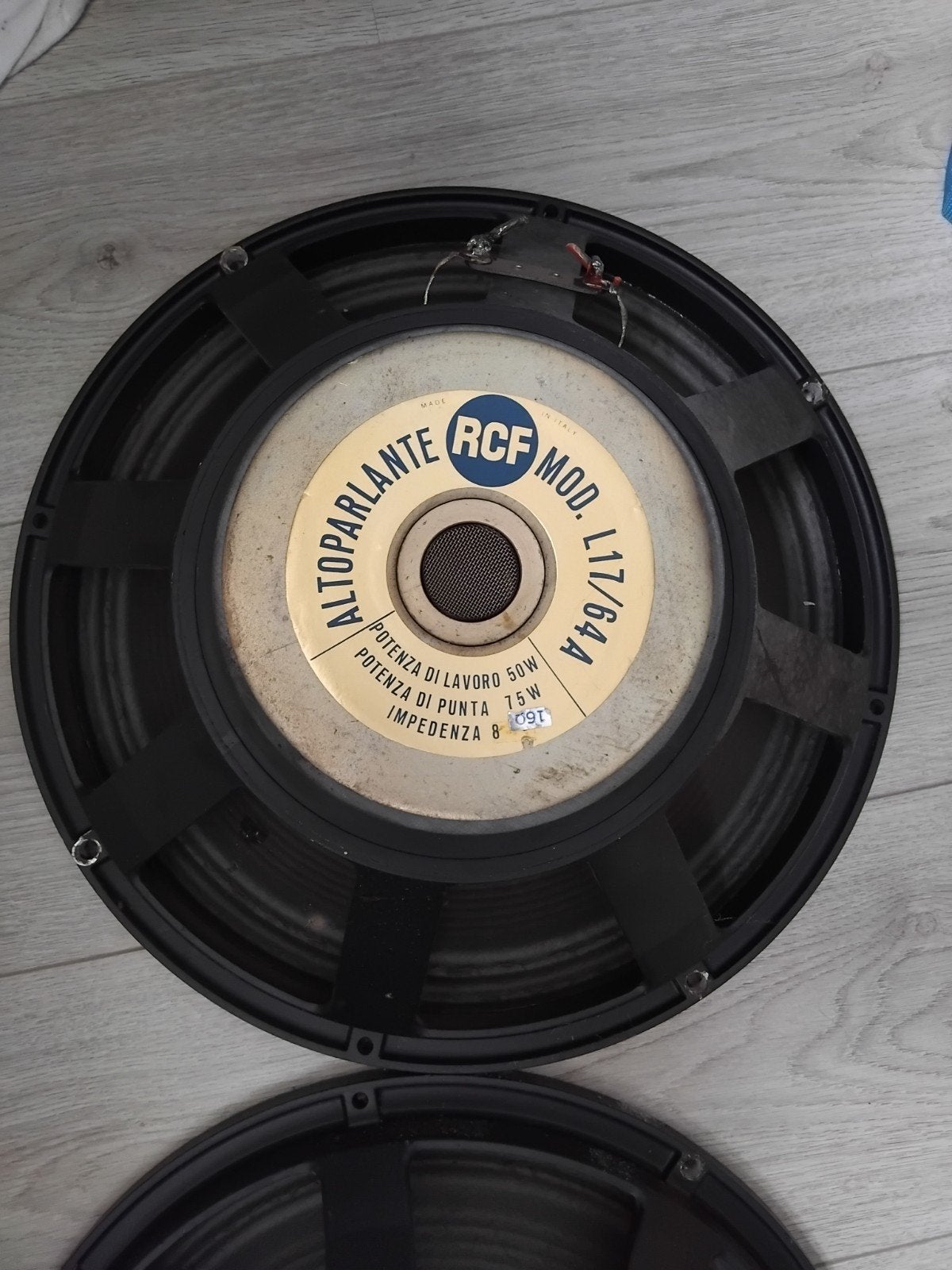 rcf speakers, Ophalen, Gebruikt, 60 tot 120 watt, Overige merken