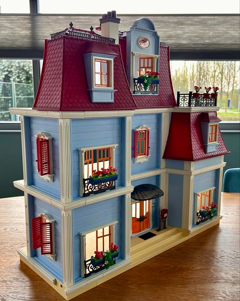 Playmobil Grote Stadsvilla met accessoires (set 70205), Ophalen, Zo goed als nieuw
