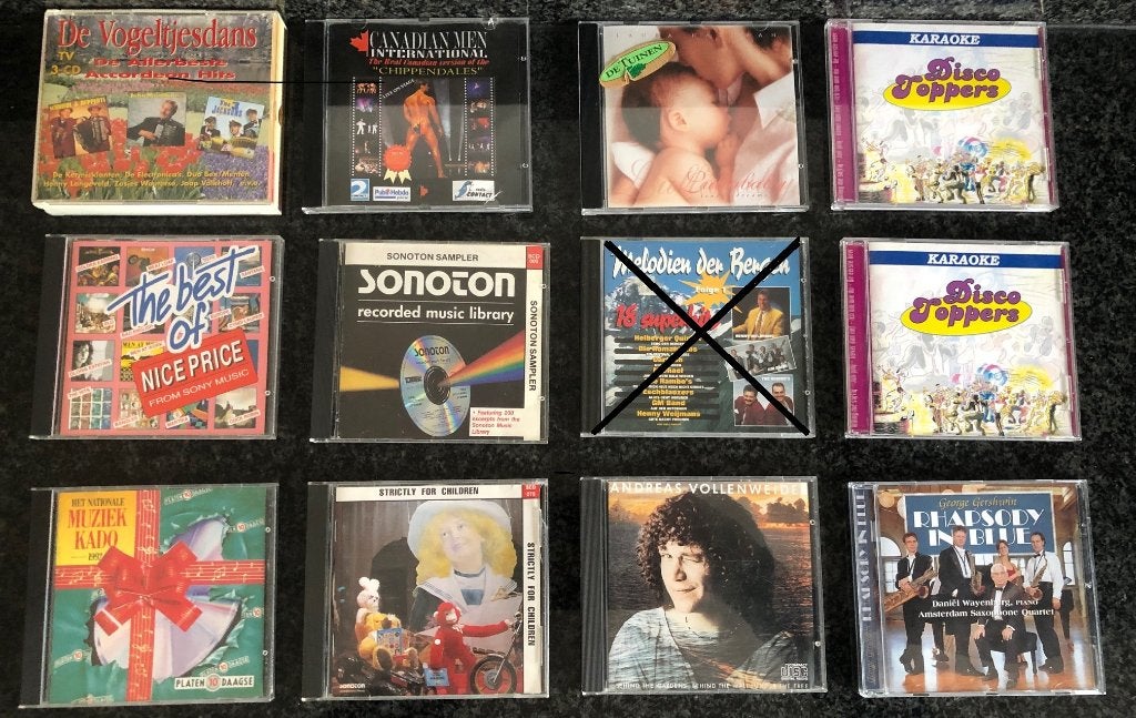11 Cd's met diverse titels zgan (Cd15), Cd's en Dvd's, Ophalen of Verzenden, Zo goed als nieuw