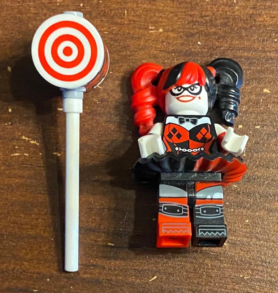 LEGO minifiguur Harley Quinn, Ophalen of Verzenden, Zo goed als nieuw