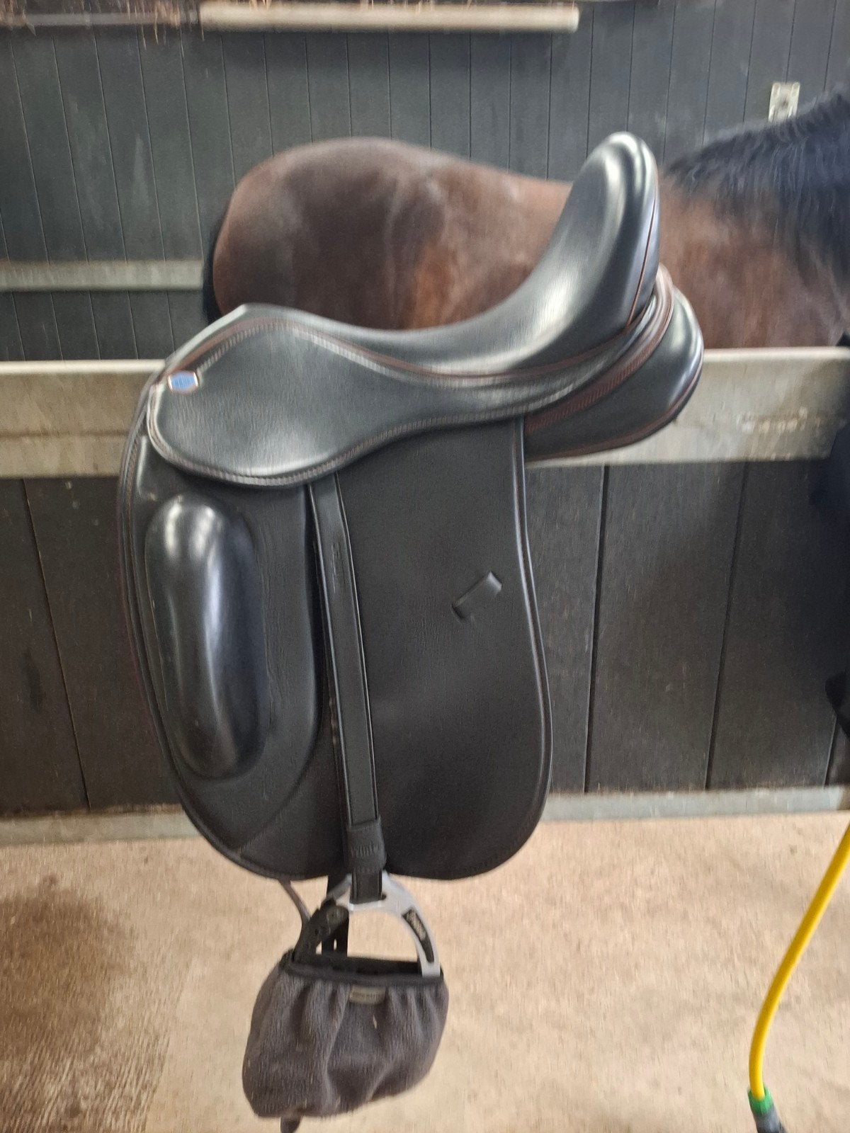 sella velluto dressuurzadel, Ophalen of Verzenden, Dressuur, L (17.5 inch)