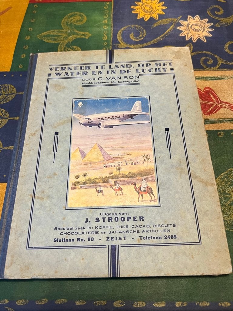 Verkeer te land, op het water en in de lucht - plaatsjesalbu, Boeken, Ophalen of Verzenden, Gelezen, Prentenboek