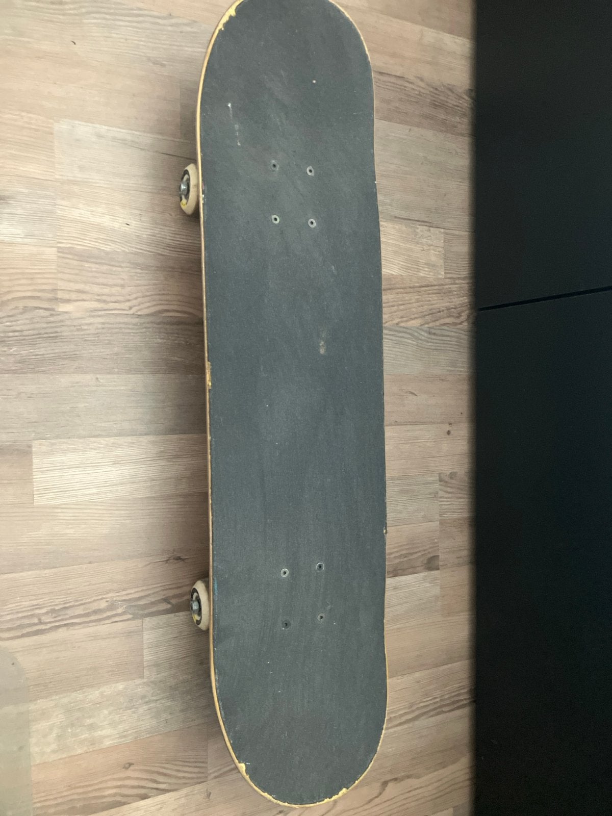 Gebruikt Skateboard met unieke print, Ophalen, Gebruikt, Skateboard