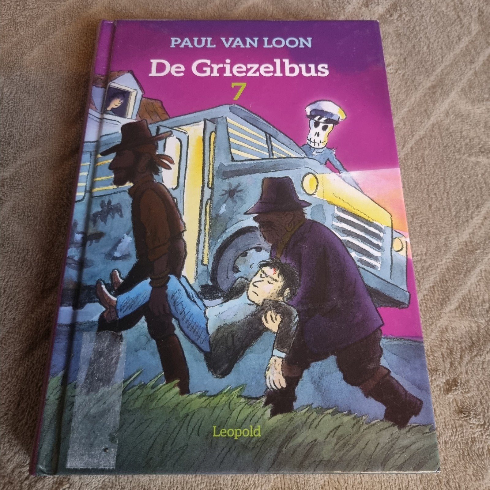Paul van Loon - De Griezelbus 7 - Spannend jeugdboek, Ophalen of Verzenden