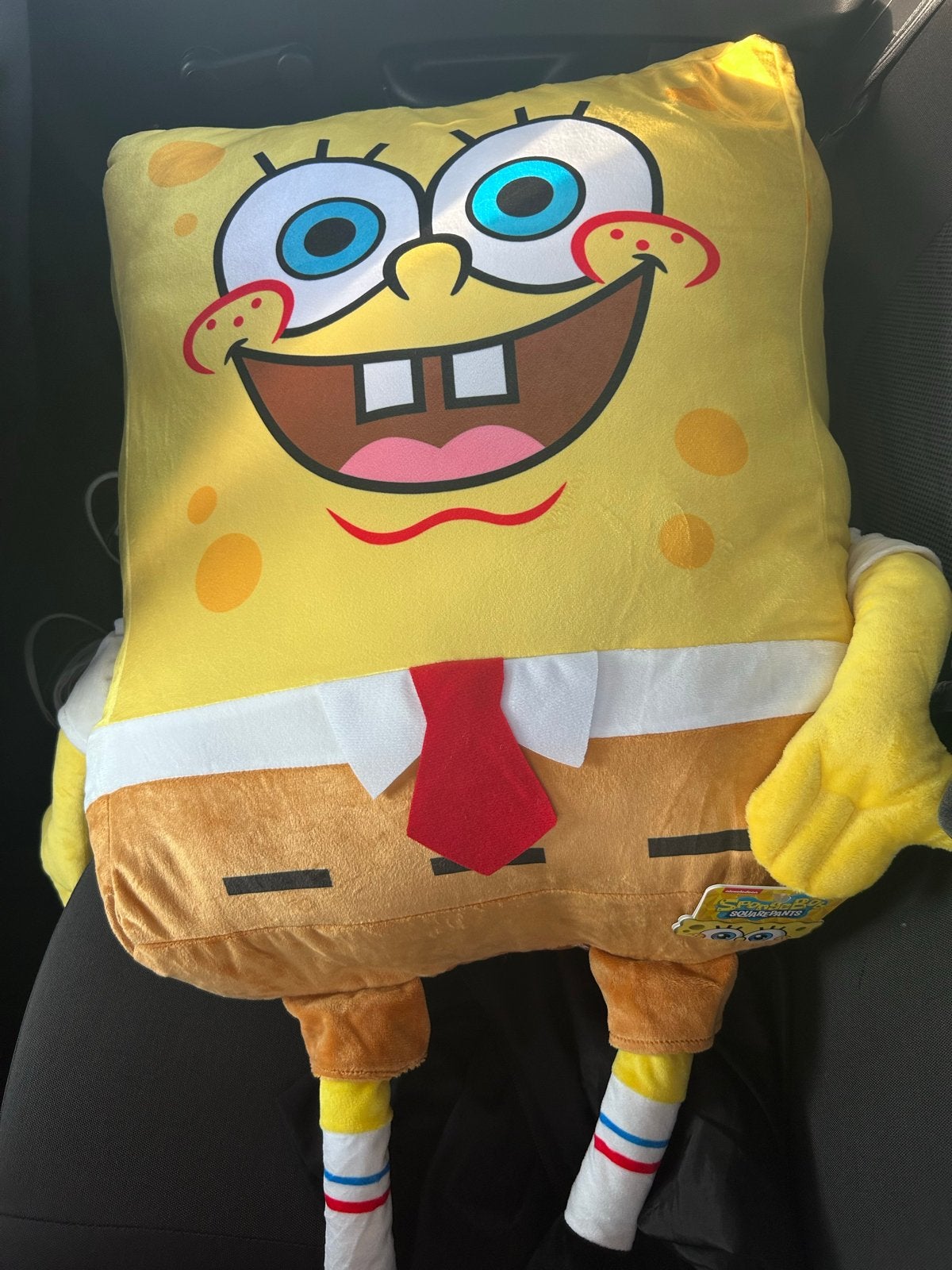 Grote SpongeBob Knuffel - Nieuw met prijskaartje, Overige merken, Overige typen, Nieuw, Ophalen of Verzenden
