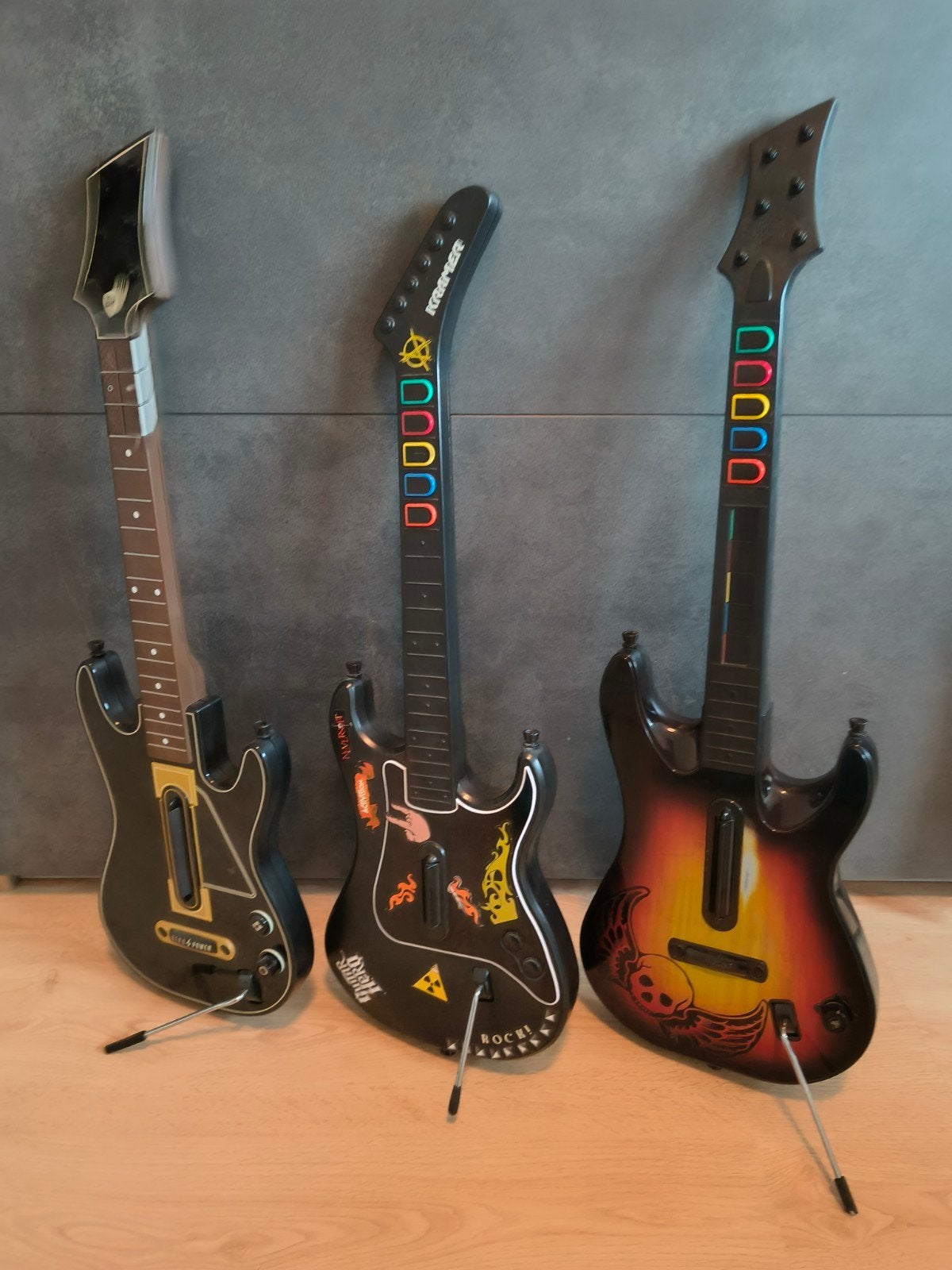 3x Guitar Hero / Rock Band gitaren voor PlayStation, Ophalen of Verzenden, Overige merken, Gebruikt