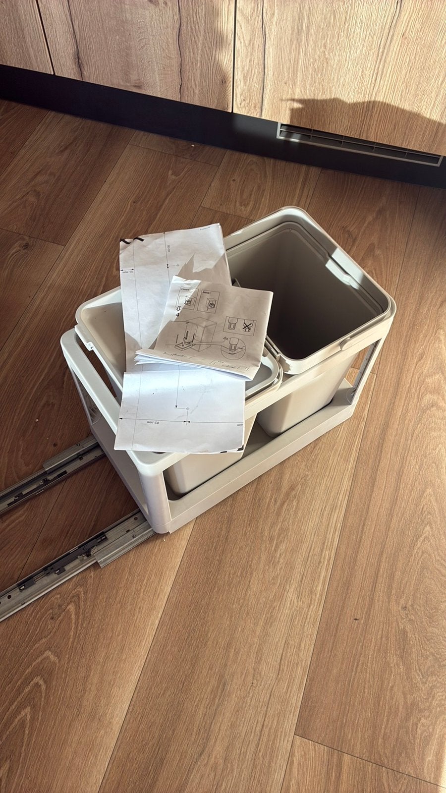 Afvalemmer. Nieuw, Huis en Inrichting, Ophalen, Nieuw, 50 tot 100 cm, Minder dan 100 cm