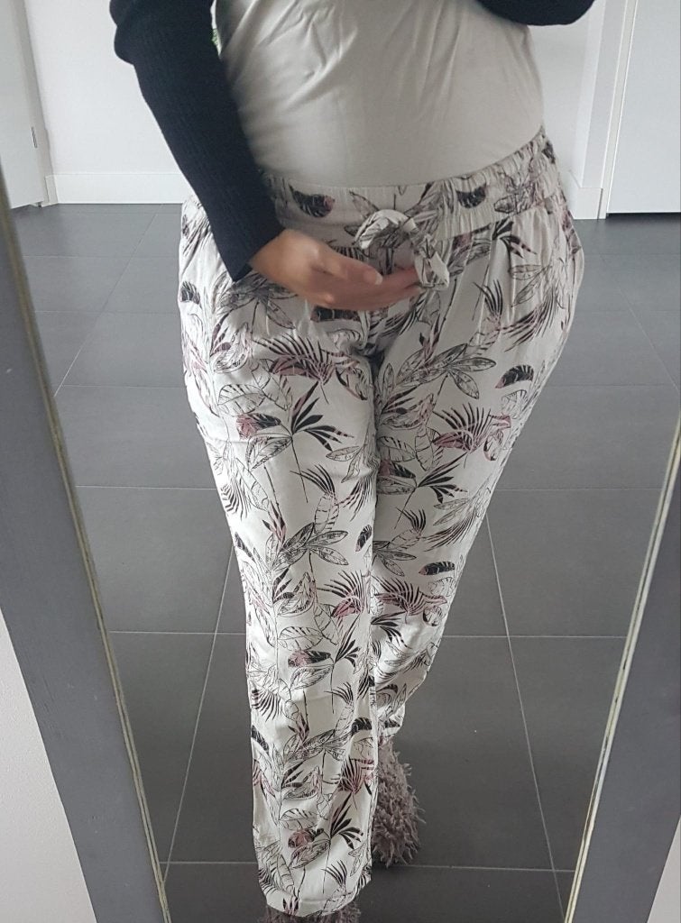 Comfortabele zwangerschapsbroek Noppies XL, H&M, Maat 46/48 (XL) of groter, Zo goed als nieuw, Broek of Spijkerbroek