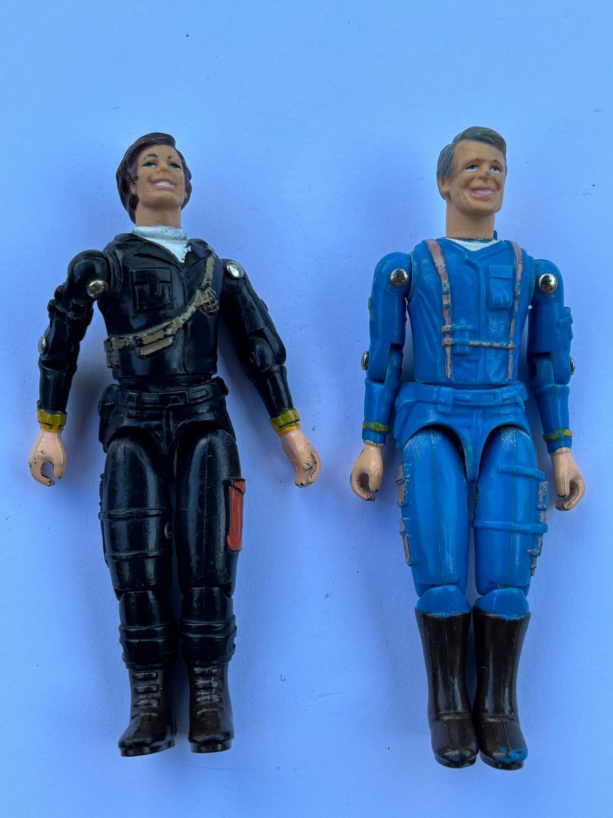 Vintage A-Team actie figuren - Hannibal en Faceman, Verzamelen, Ophalen of Verzenden, Gebruikt