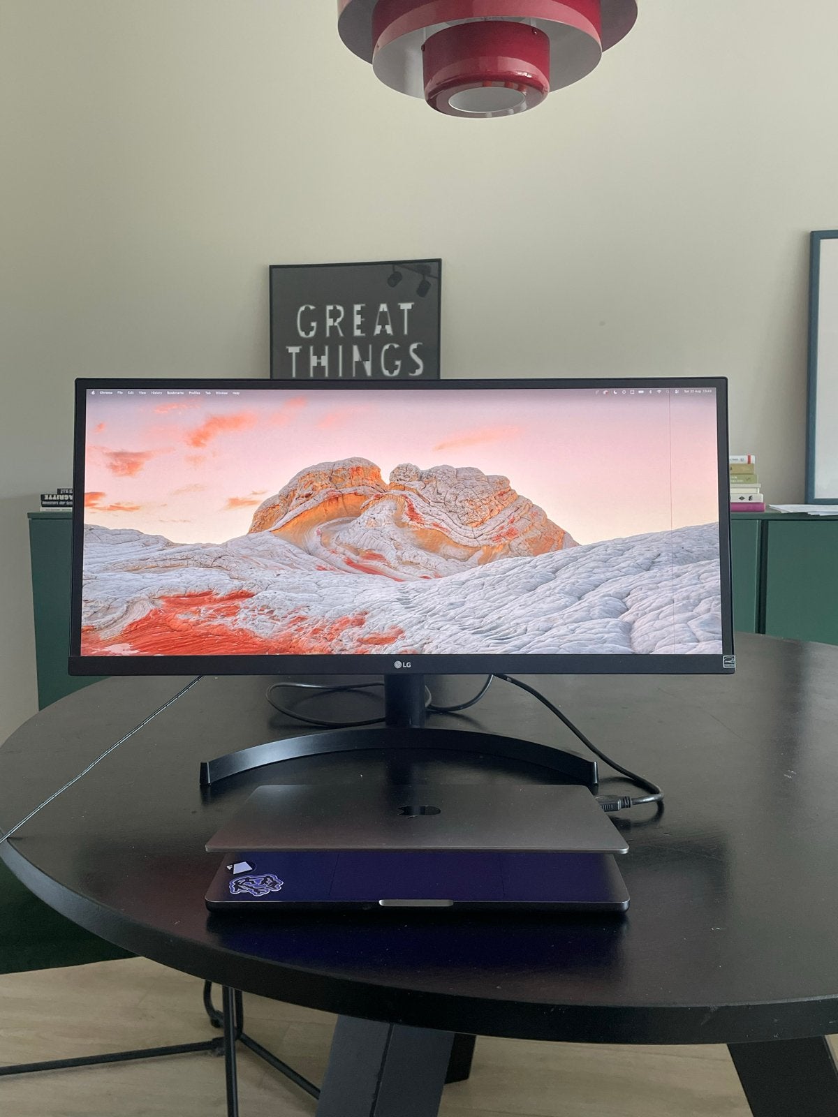 LG Ultrawide 29WK500 monitor met licht defect, Ophalen, IPS, Ultrawide, 5 ms of meer