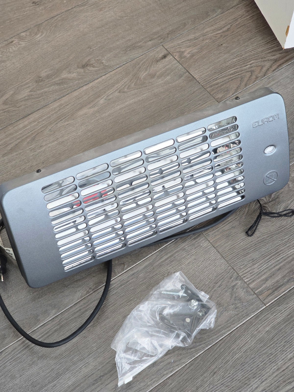 Eurom Q-time 2001 Terrasverwarmer - Elektrisch, Elektrisch, Draaibaar, Ophalen of Verzenden, Zo goed als nieuw
