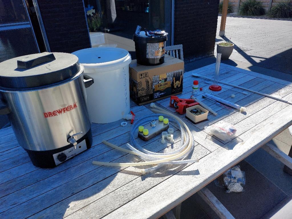 Brouwpakket, Hobby en Vrije tijd, Overige Hobby en Vrije tijd, Ophalen, Zo goed als nieuw