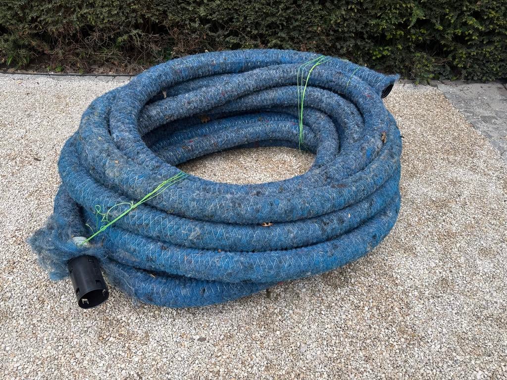 37 m Drainage buis - doorsnede 80 mm - nieuw!, Ophalen, Afvoer, Pvc, 6 meter of meer