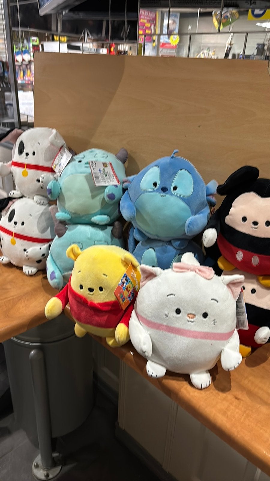 6 Disney Squashu’s / nieuw / 24cm, Disney, Overige typen, Nieuw, Ophalen of Verzenden
