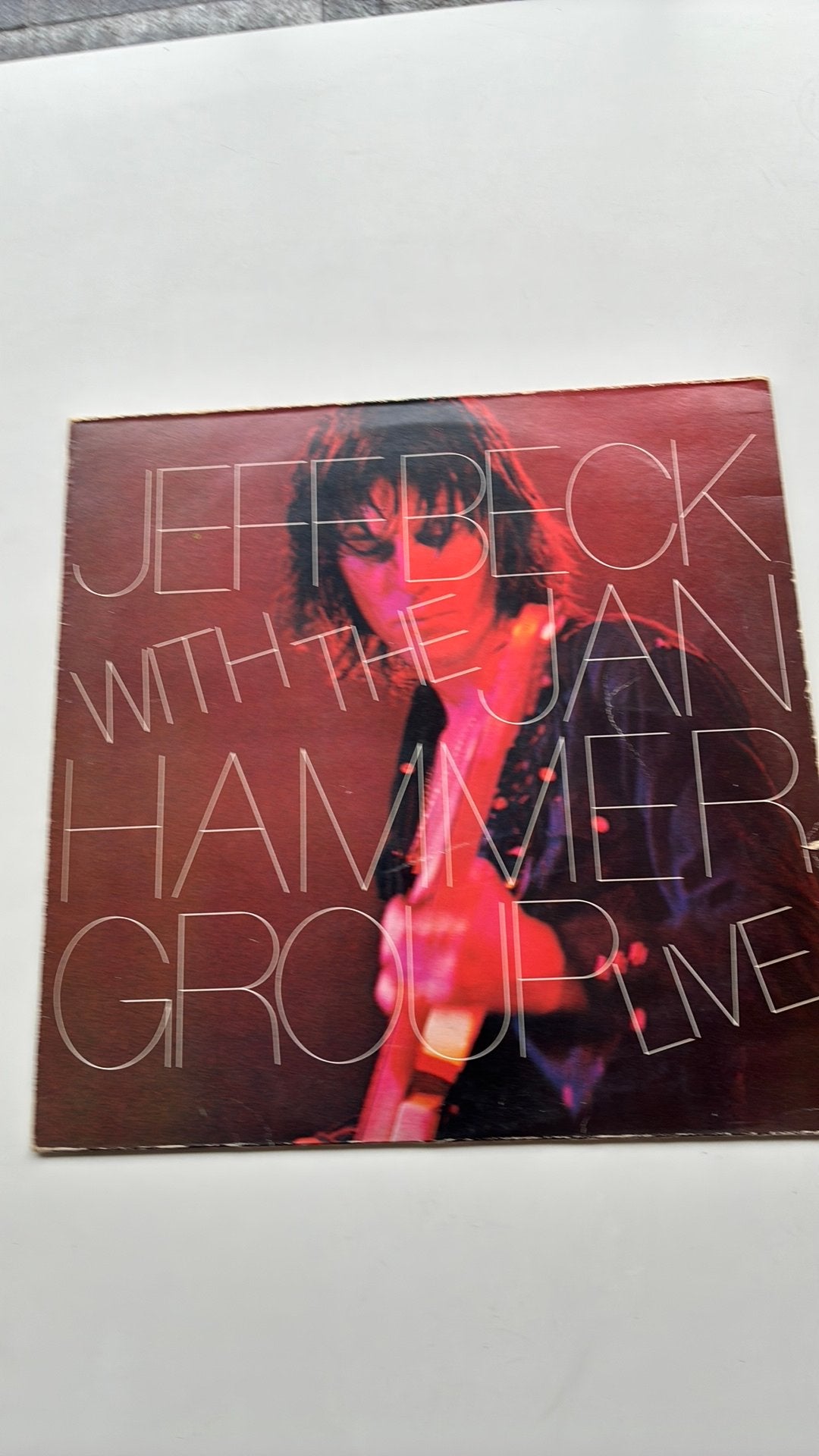 Jeff Beck With The Jan Hammer Group ‎– Live, LP, Gebruikt, 12 inch, Poprock