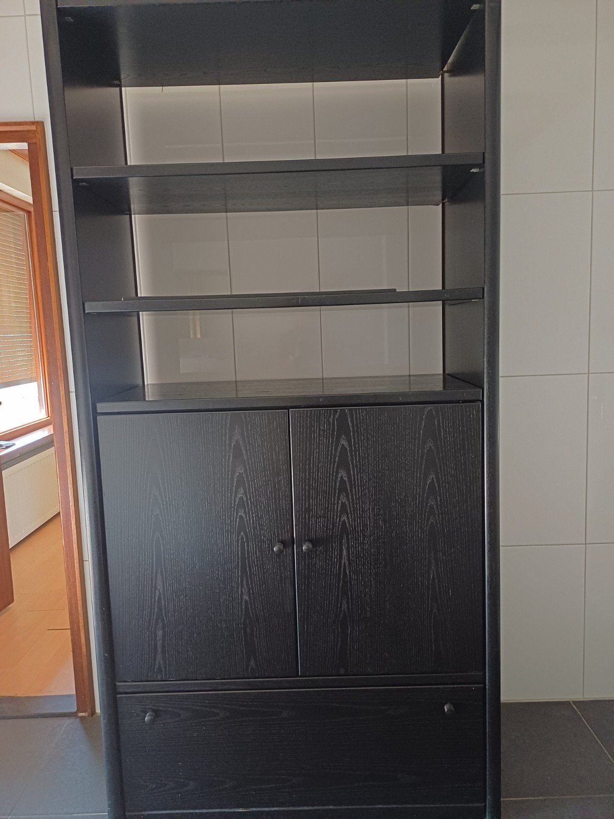 kast, Huis en Inrichting, Kasten | Vitrinekasten, Ophalen, Eikenhout, 50 tot 100 cm, 150 tot 200 cm