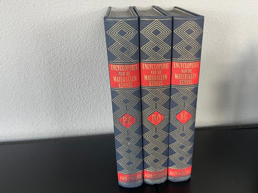 3delige encyclopedie van de materialenkennis (Agon Alsevier), Boeken, Ophalen of Verzenden, Gelezen, Overige onderwerpen, Complete serie