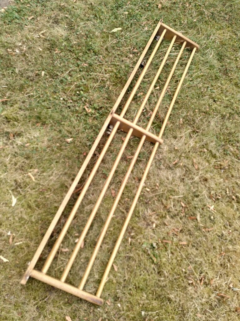Originele Vintage Design Pannenrek / keukenrek / kapstok, Antiek en Kunst, Ophalen of Verzenden