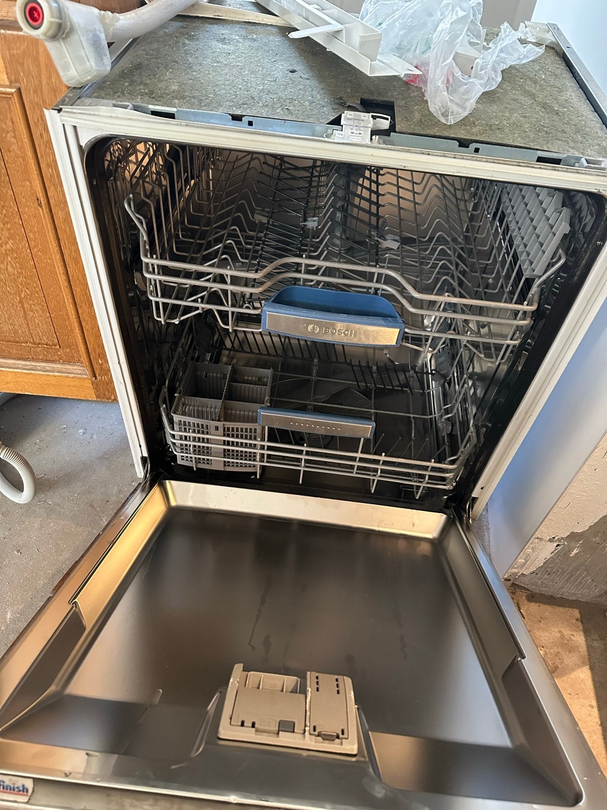 Gratis! Bosch Inbouw Vaatwasser A+++, Ophalen, Gebruikt, 60 cm of meer, Minder dan 10 liter