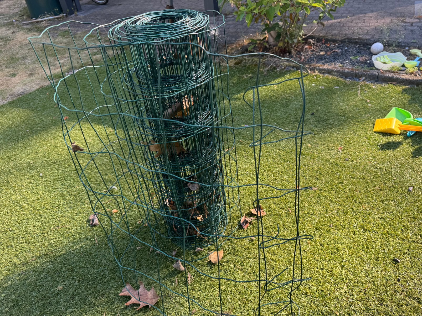 Kippengaas zo’n 7 meter, Tuin en Terras, Gaas en Draad, Ophalen, Zo goed als nieuw, Minder dan 10 meter