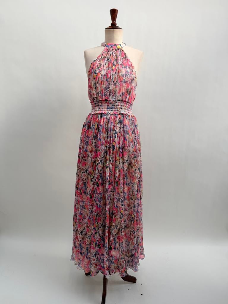 Prachtige lange roze zomerjurk van Rococo Sand in maat XS/S, Kleding | Dames, Ophalen of Verzenden, Zo goed als nieuw, Roze, Maat 36 (S)