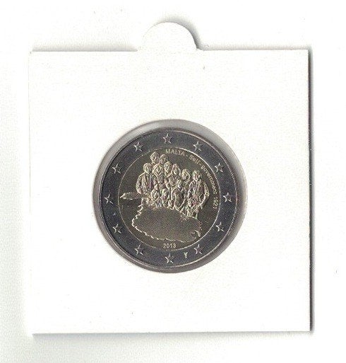 Malta 2 euro 2013 muntteken, Ophalen of Verzenden, Malta, 2 euro, Losse munt