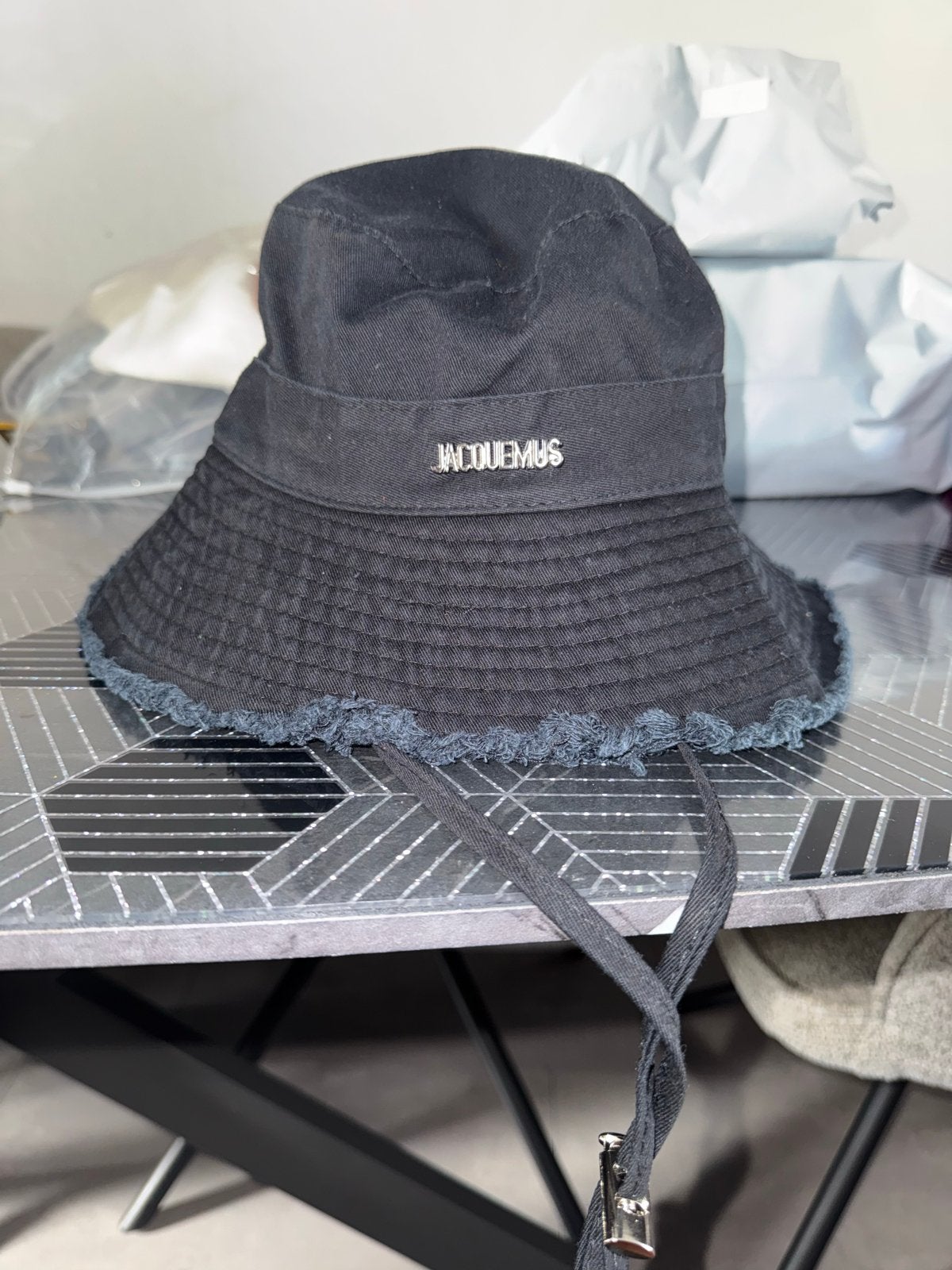 Jacquemus stijl bucket hat - Diverse kleuren, Ophalen of Verzenden, Nieuw, One size fits all, Hoed