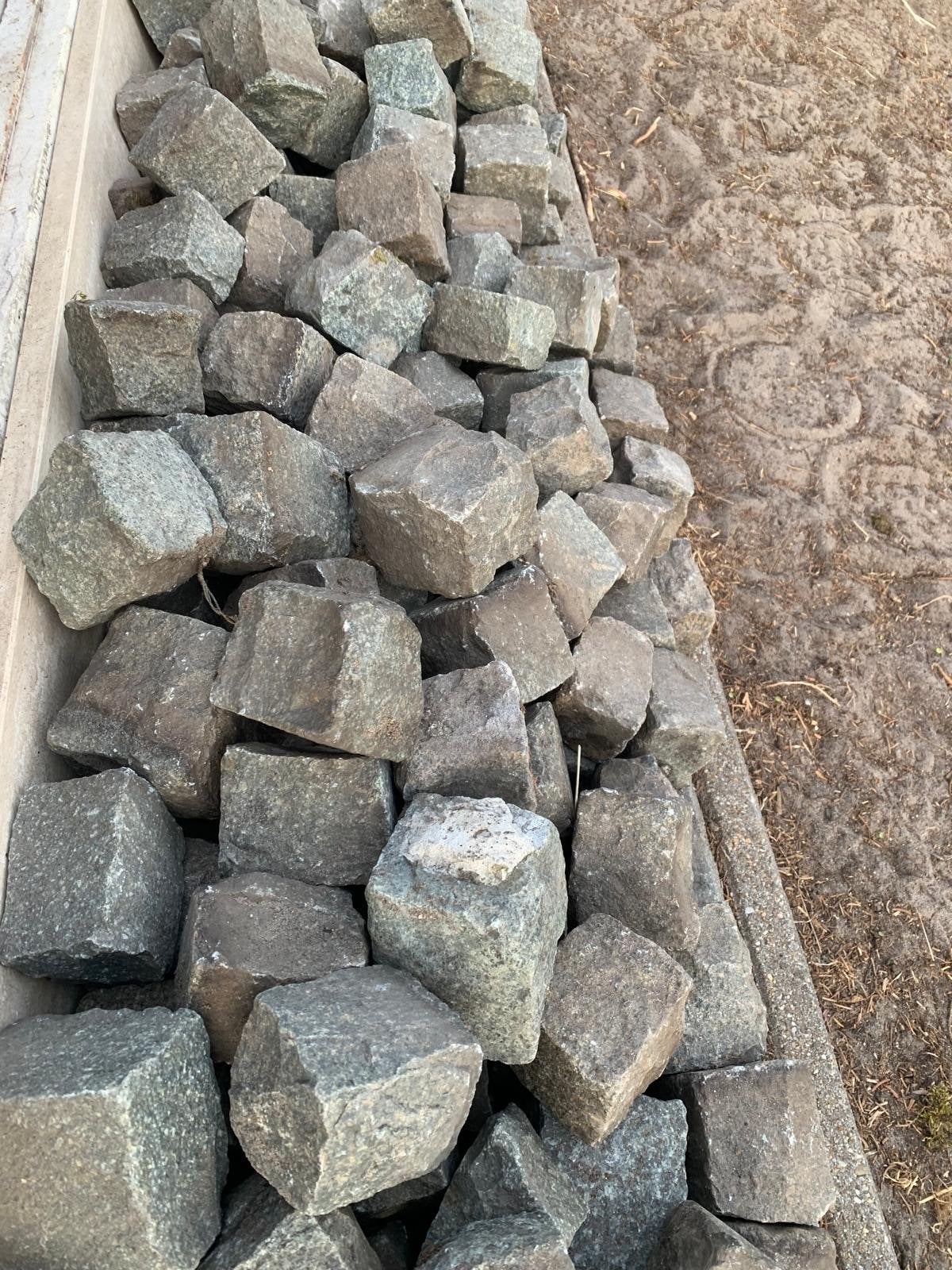 Mooie partij gebruikte kinderkopjes, Tuin en Terras, Ophalen, Overige materialen, Gebruikt, Kei