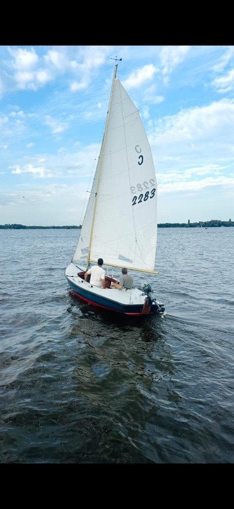 Centaur zeilboot met trailer en BB motor, Watersport en Boten, Ophalen, Gebruikt, Centaur, Fok