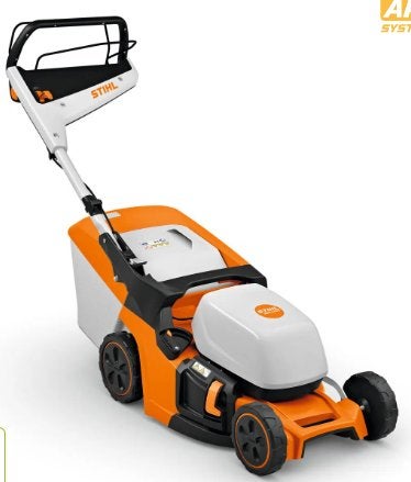 STIHL RMA 443.3 - NIEUW !, Ophalen, Cirkelmaaier, Accu-grasmaaier, Nieuw