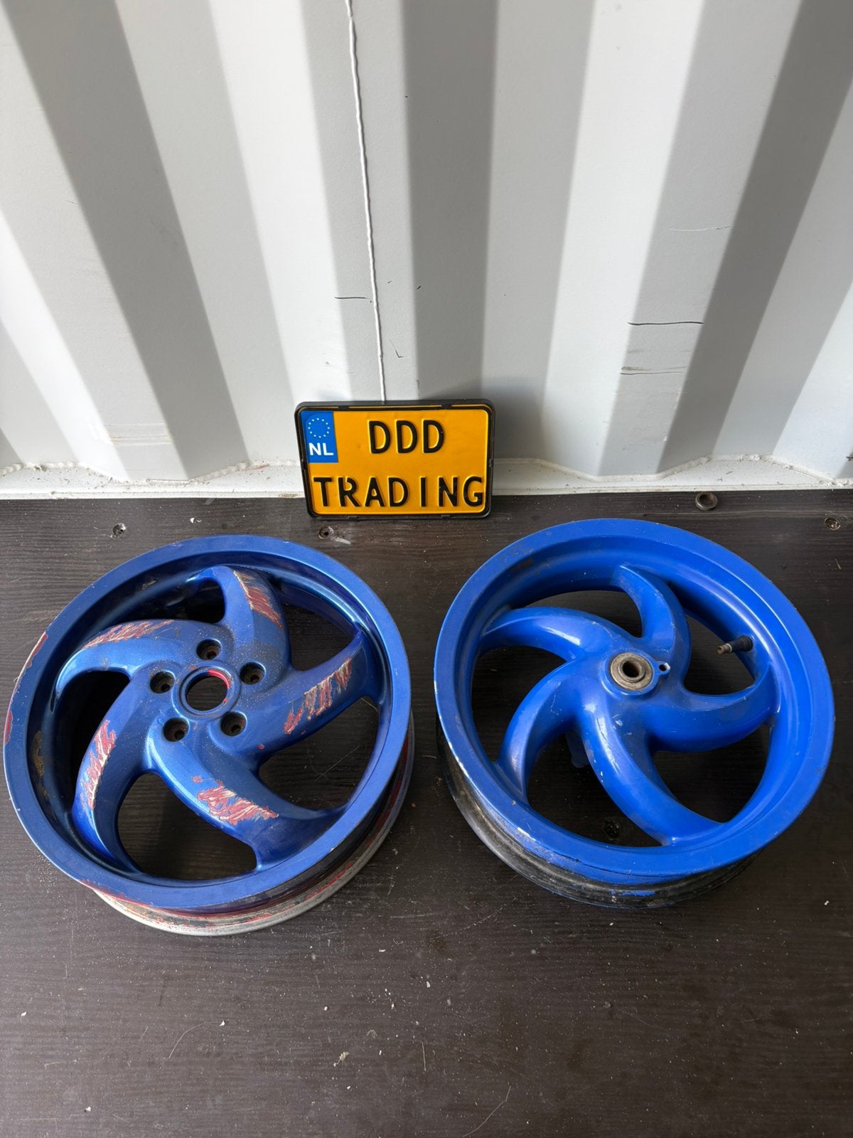 Dubbeldisk velgenset gilera runner 125 180, Ophalen of Verzenden