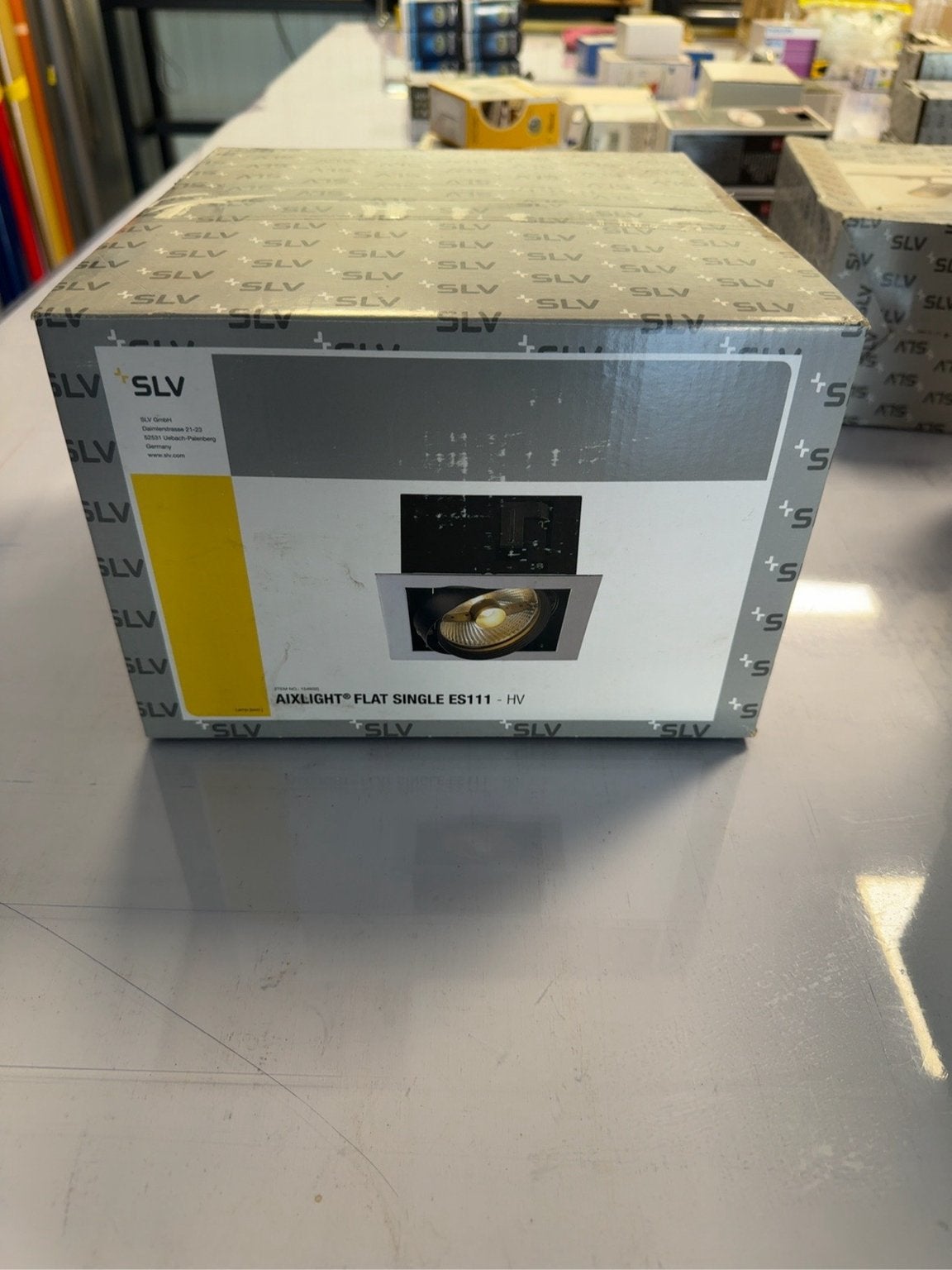 SLV AIXLIGHT Flat Single ES111 Inbouwspot - Nieuw, Halogeen, GU10, Overige merken, Nieuw