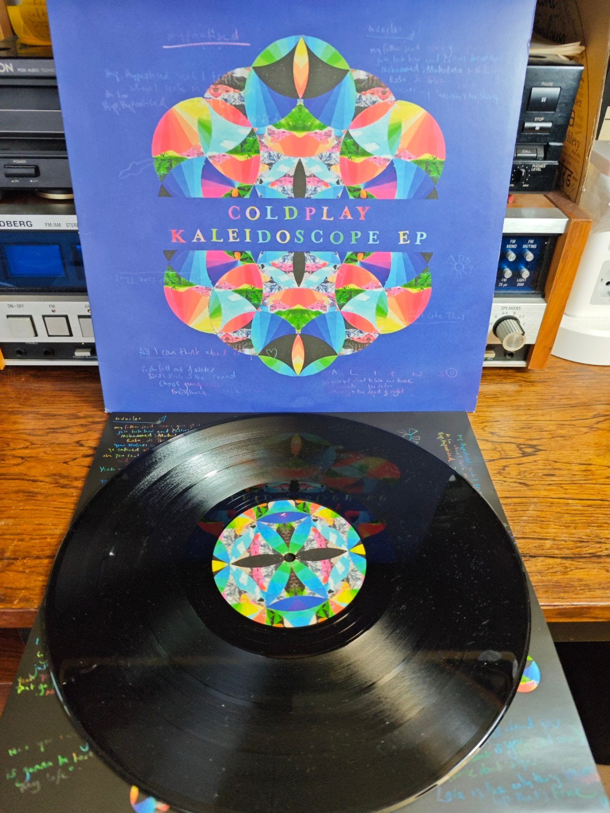 Coldplay - Kaleidoscope EP (Vinyl), 2010 - 2019, Ophalen of Verzenden, Zo goed als nieuw, 12 inch