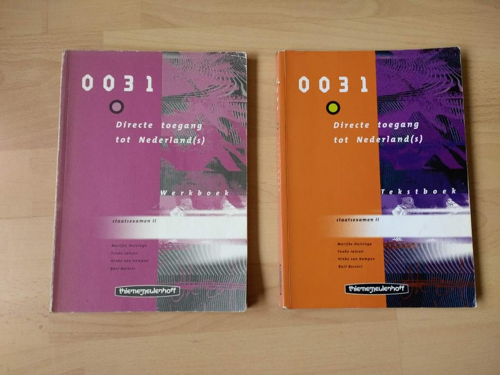 0031 Directe toegang tot Nederlands 2 boeken audio cd NT2, Boeken, Ophalen of Verzenden, Alpha, Gelezen, Niet van toepassing