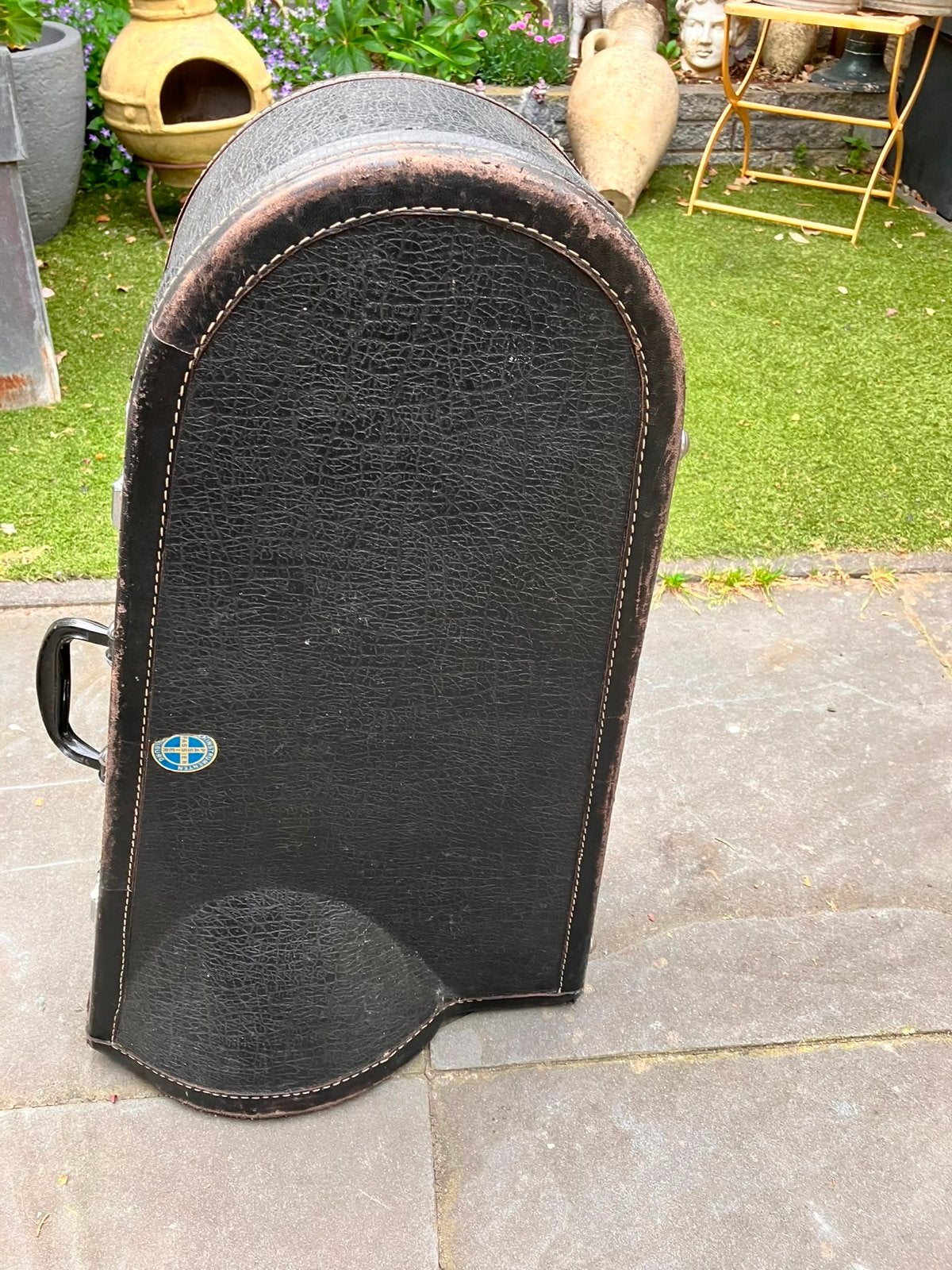Oude tuba koffer - 64x29x16 cm, Ophalen, Gebruikt, Koperblazer, Met koffer of draagtas