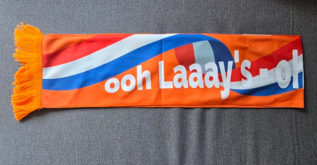 Lays Sjaal Oranje - Supporterssjaal, Ophalen of Verzenden, Nieuw