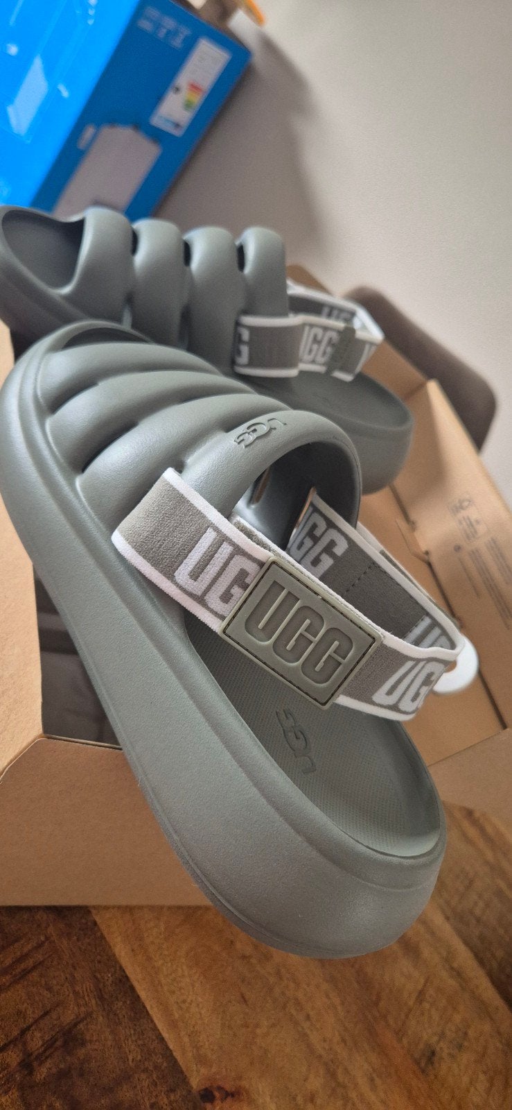 Ugg sandalen maat 39 (US 8), Ophalen, UGG, Nieuw, Sandalen of Muiltjes