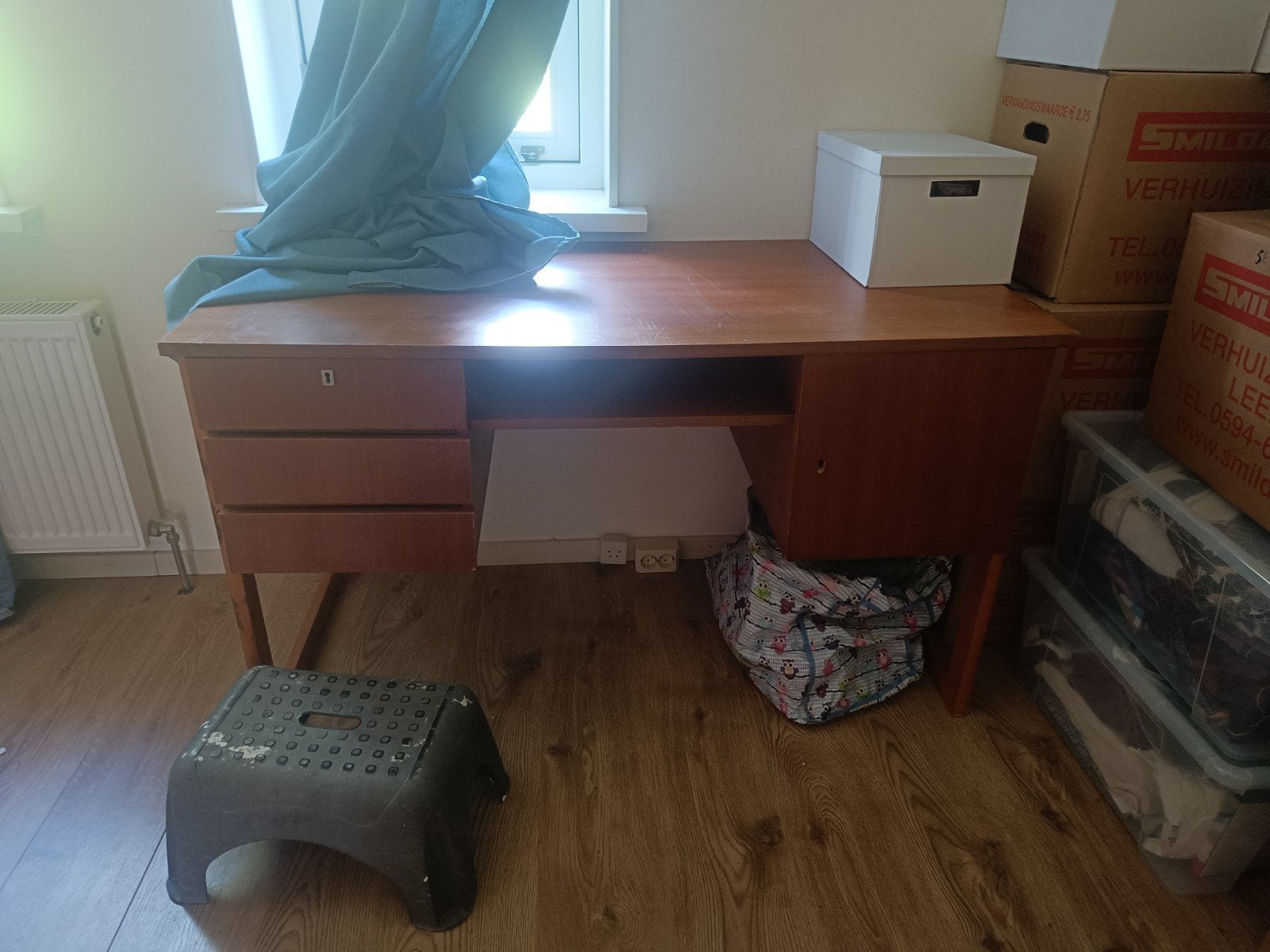 Vintage Bureau Opknapper - Zeer Gebruikte Staat, Antiek en Kunst, Ophalen