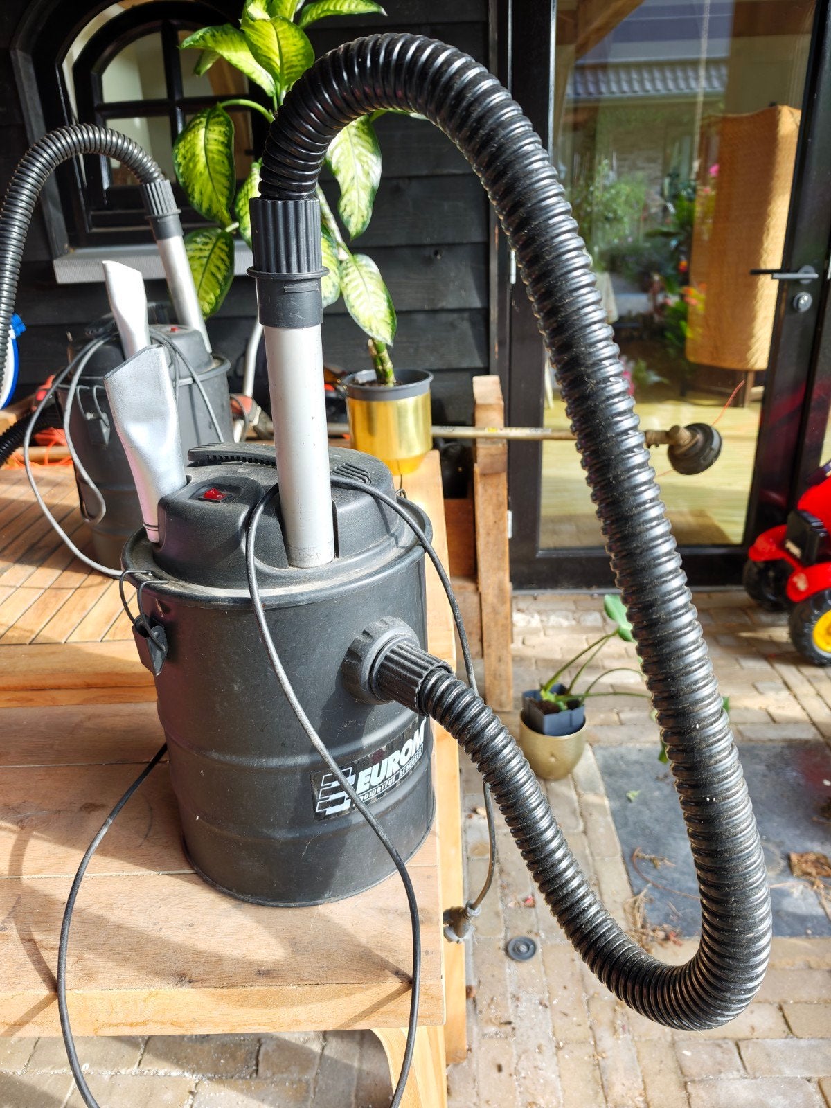 Eurom asstofzuiger 800W - Ideaal voor kachel/open haard, Ophalen of Verzenden