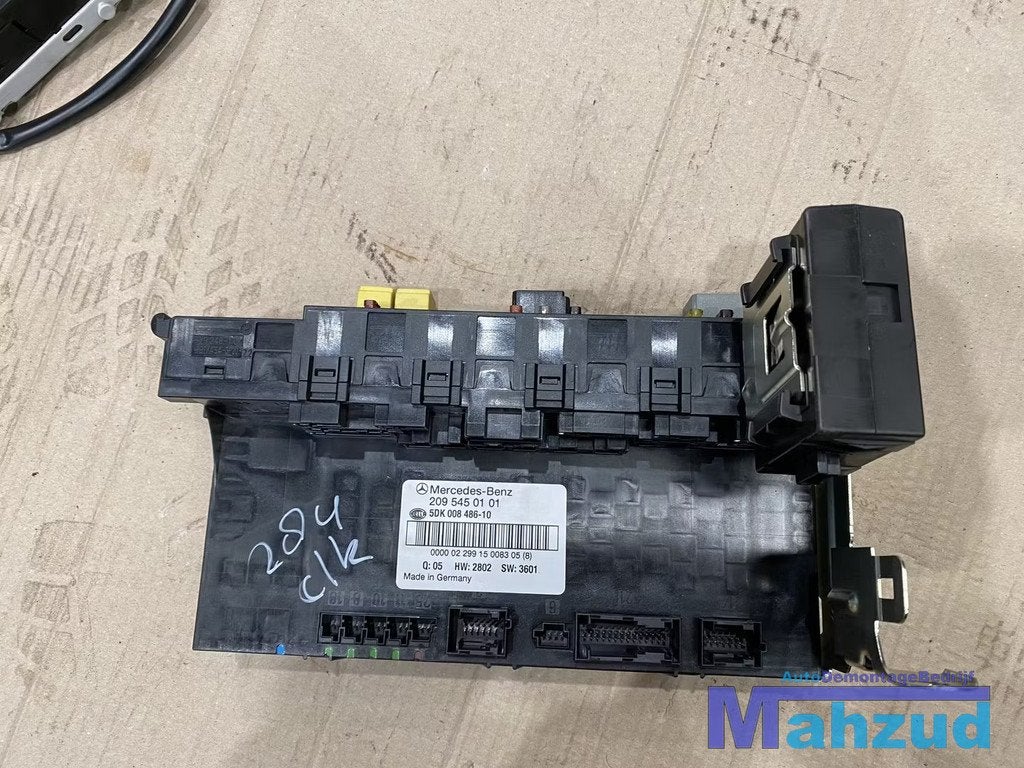 MERCEDES CLK W209 1.8 Zekeringkast bodycontrol 2095450101, Gebruikt, Mercedes-Benz AG, Mercedes-Benz, Ophalen of Verzenden