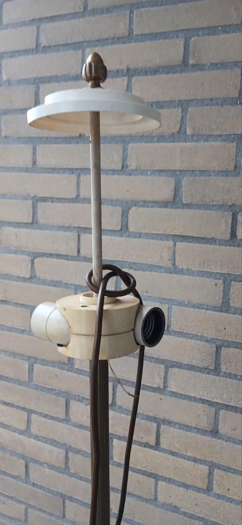 Koperen staande lamp, Antiek en Kunst, Ophalen