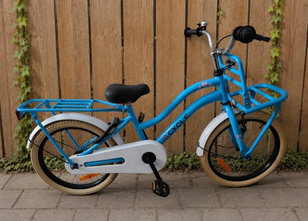 meisjes fiets 18 inch, Fietsen en Brommers, Fietsen | Kinderfietsjes, Ophalen, Gebruikt, 16 tot 20 inch