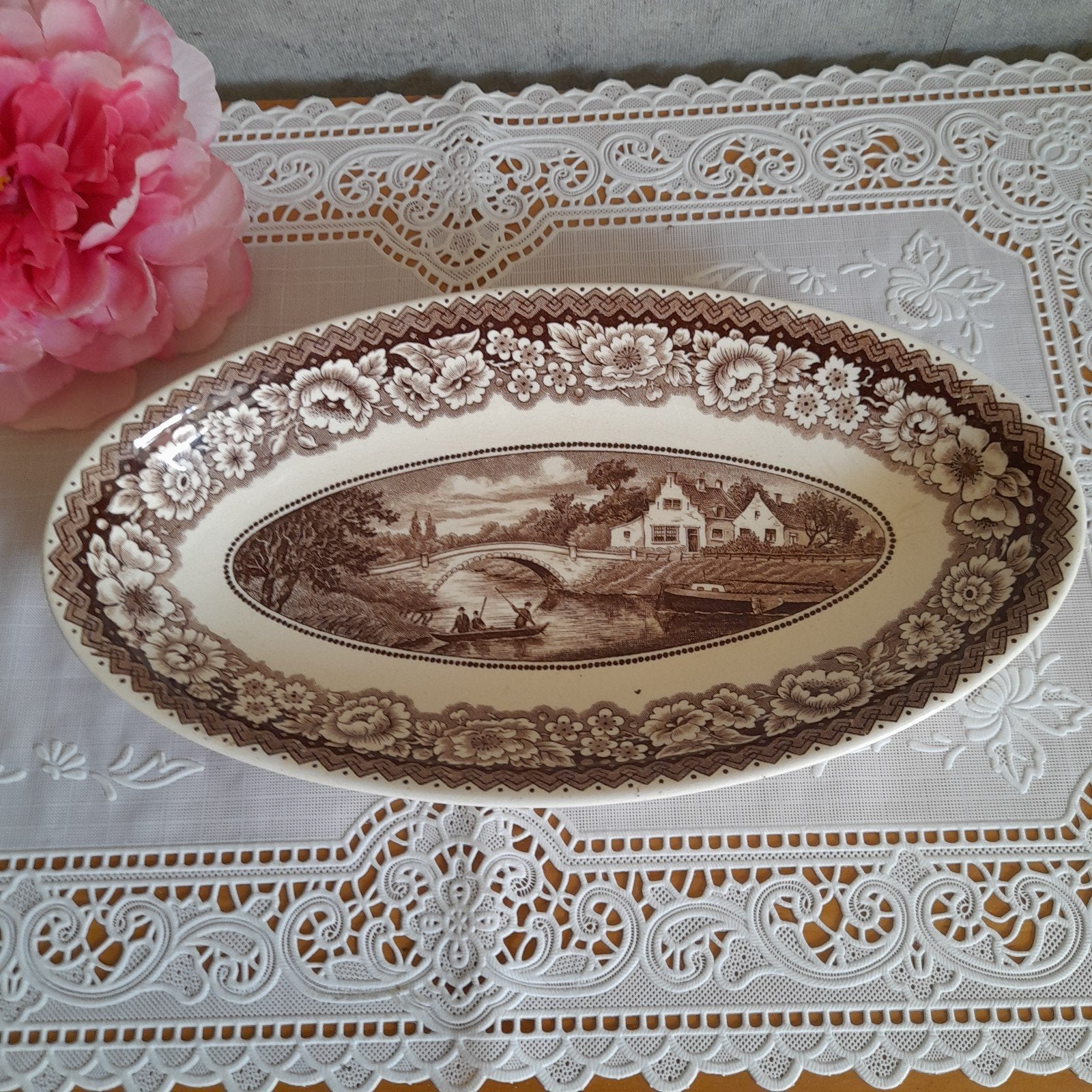 Gaaf zuurschaaltje  / vleesschaaltje Societe Ceramique, Antiek en Kunst, Antiek | Servies los, Ophalen of Verzenden