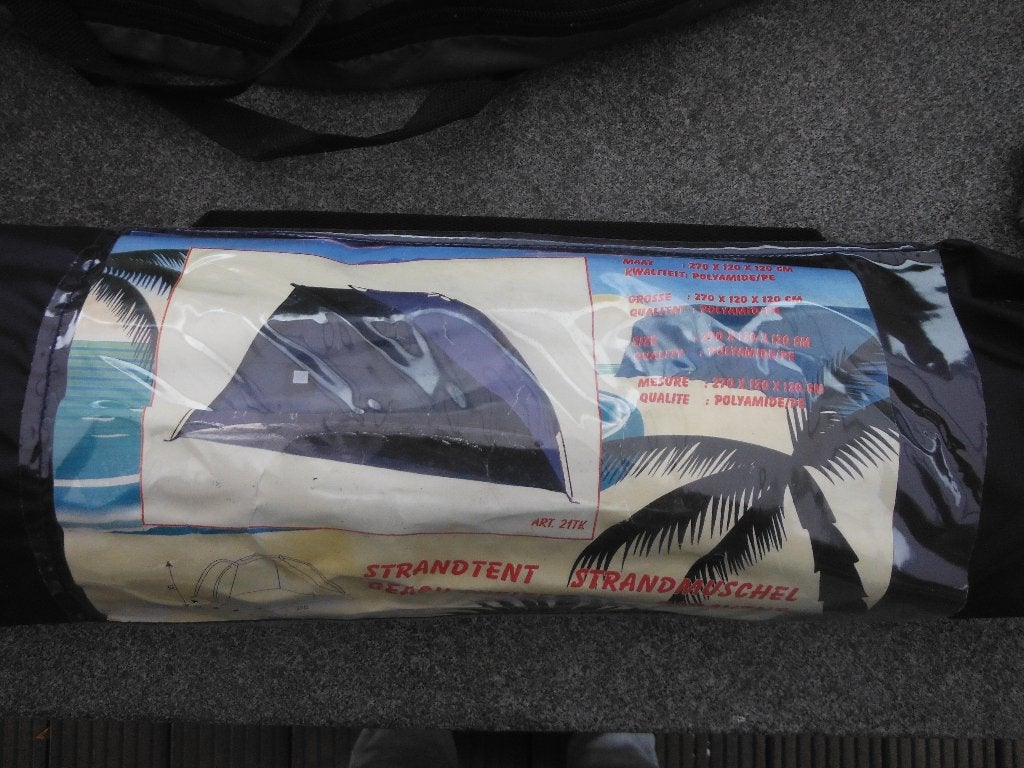 NIEUWE halve strand - / wind tent of pop-up tent, Verzenden, Nieuw, Tot en met 2
