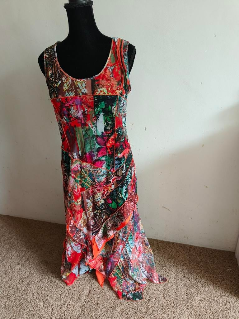 Prachtige Ibiza Boho Jurk - Isabel de Pedro stijl - Maat 40, Maat 38/40 (M), Overige kleuren, Isabel de Pedro, Ophalen of Verzenden