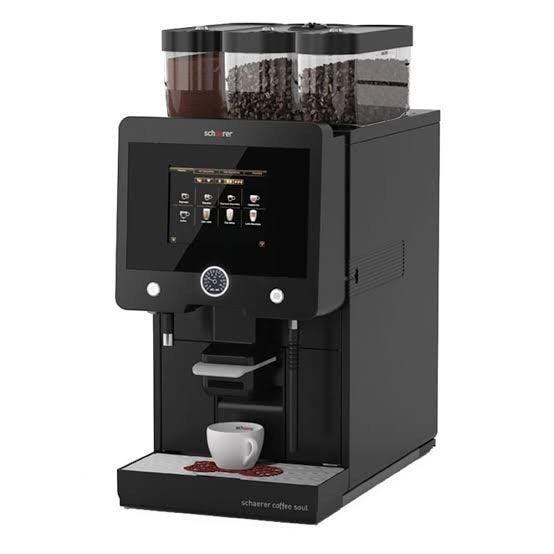 Schaerer Coffee Soul 8 twin topping /volledig gereviseerd, Ophalen, 10 kopjes of meer, Koffiebonen, Koffiemachine